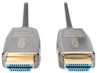 DIGITUS HDMI&reg; AOC Hybrid Glasfaserkabel, UHD 8K, 20 m