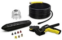 K&Auml;RCHER 2.642-240.0, K&auml;rcher Rohr- und Dachrinnenreinigungset 20m, PC 2 Zubeh&ouml;r