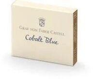 FABER-CASTELL Tintenpatronen GvFC Cobalt Blue 6x - Tintenpatrone