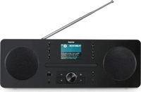 HAMA 00054254, Hama Digitalradio "DR1560CBT", DAB+/FM/CD/Bluetooth RX, Schwarz