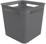 Rotho Box quadratisch 18 l BRISEN Anthrazit