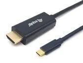 Equip USB-C auf HDMI Kabel - M/M - 1.0m - 4K/30Hz - 1 m - USB Typ-C - HDMI Typ A