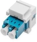 DIGITUS LWL-LC/LC-Duplex-Kupplung, Singlemode, Keystone-Modul