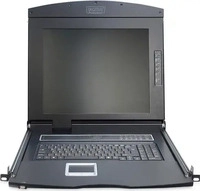 DIGITUS DS-72210-2GE, DIGITUS Modulare Konsole mit 17" TFT (43,2cm), 8-Port KVM...