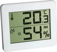 TFA 30.5027.02, TFA Digitales Thermo-Hygrometer 30.5027 weiss