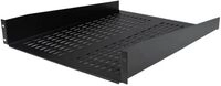 StarTech.com 2 HE 19 Fest montierbarer Fachboden f&uuml;r Server Rack/ Schrank bis 22 Kg