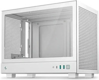 DEEPCOOL R-CH160-WHNGI0-G-1, Deepcool CH160 wei&szlig; Tempered Glass - Midi/Minitower -