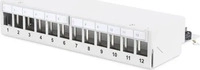 DIGITUS DN-93706, DIGITUS Desktop Modular Patch Panel, geschirmt, 12-Port