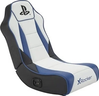 XROCKER 2021026, XRocker Gaming Bodensessel PlayStation/2 Lautsprecher/weiss-blau