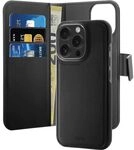 PURO DETACHABLE WALLET 2in1 Bookcase f&uuml;r iPhone 16 PRO MAX, schwarz