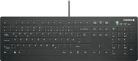 CHERRY AK-C8112-U1-B/DE, Cherry Active Key AK-C8112 - Tastatur - Wischdesinfektion,