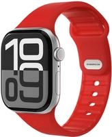 Vonm&auml;hlen Classic 2 Silikonarmband f&uuml;r Apple Watch 42 44 45 49 mm rot