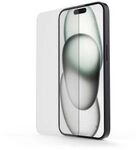 Hama Handy-Schutzglas "Clear Protect" f&uuml;r Apple iPhone 15, Montagehilfe