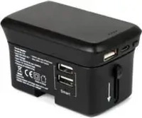 REALPOWER 308847, RealPower TravelCharge-4k - Drinnen - Drau&szlig;en - USB - Kabelloses