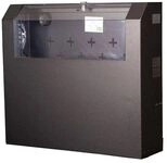 ROLINE Basic - Geh&auml;use - kurz - geeignet f&uuml;r Wandmontage - RAL 9005, Jet Black - 5U