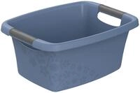Rotho W&auml;schewanne 12 l FLOWERS horizon blue