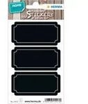 HERMA 15413 - Schwarz - Dauerhaft - Papier - 6 St&uuml;ck(e) - Sichtverpackung