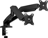 ICY BOX 61074, ICY BOX Monitorhalterung IB-MS204-T schwarz f&uuml;r 2 Monitore bis 32"
