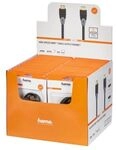 Hama High Speed HDMI&trade;-Kabel, St.-St., 8K, Ethernet, Gewebe, vergoldet, 1,5 m