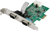 StarTech.com 2 Port Serielle PCI Express RS232 Adapter Karte - Serielle PCIe RS232