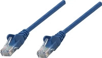 IC INTRACOM 737050, IC Intracom Intellinet Network Patch Cable, Cat6A, 0.25m, Blue,