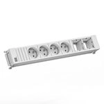 BACHMANN POWER FRAME 4xUTE 2xCM 0,2m GST18 RAL9010