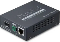 PLANET GT-805A-PD, Planet PoE+ to SFP Media Converter - Converter - Glasfaser (LWL)
