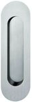 FSB Schiebet&uuml;rmuschel 42 4250 oval offen, Edelstahl matt