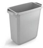 Durable DURABIN ECO 1800503050 M&uuml;lleimer 60 l Kunststoff B x H T 590 600 282 mm Grau