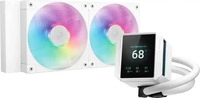 DEEPCOOL R-LX240-WHDSNMCP-G-1, Deepcool Mystique 240 ARGB weiss - AMD Sockel AM4