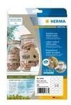 HERMA 10763 - Braun - Ellipse - Dauerhaft - 63,5 x 42,3 - Papier - Laser/Inkjet