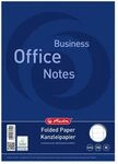 HERLITZ Office A3/A4 Kanzleipapier, liniert mit Rand links und rechts, 250...