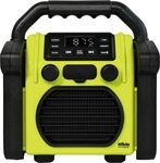 Silva Schneider BAUSTELLEN PLL RADIO AKKU IP55 / SIL-SC BR 230 BT NEON GR&Uuml;N 243024