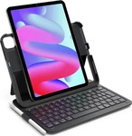 INATECK BK2007_BLACK, Inateck Keyboard iPad 11" black 10th QWERTZ - Tastatur - QWERTZ
