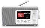 Hama Digitalradio "DR1001", FM/DAB/DAB+/Bluetooth&reg; RX, Radiowecker, Wei&szlig;