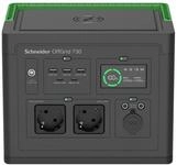 APC Schneider OffGrid 730 - Tragbares kraftwerk - LCD, lithium-ion, 2 CEE 7/3 schuko