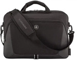 WENGER 653300, Wenger XE Brief 16 16" Laptop Briefcase with Tablet Pocket Black
