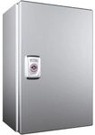 RITTAL KX E-Box, BHT: 200x300x155 mm, Edelstahl 1.4301, mit Montageplatte, 1-t&uuml;rig