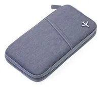 Troika Etui SAFE FLIGHT grau