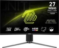 MSI MAG 27CQ6PF, MSI MAG 27CQ6PF - LED-Monitor - Gaming - gebogen - 69 cm (27")
