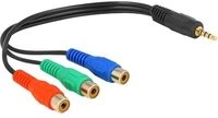 Delock Videokabel - Component Video - RCA x 3 (W)