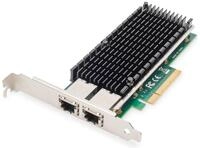 DIGITUS Netzwerkkarte 10Gbps Dual Port Ethernet RJ45 Intel X540 - Netzwerkkarte -