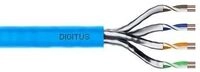 DIGITUS CAT 6A U/FTP Datenkabel - Verlegekabel, 305 m, Simplex, Cca, Easy Pull Box