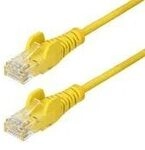 StarTech.com Yellow Slim Cat6 Ethernet Cable - Kabel - Netzwerk
