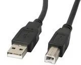 Lanberg CA-USBA-11CC-0018-BK - 1,8 m - USB A - USB B - USB 2.0 - 0,48 Gbit/s -