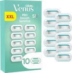 Gillette Venus Pro Smooth Sensitive Systemklingen 10er+Reiseschutzkappe Rasierklingen
