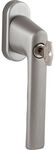HOPPE Fenstergriff HAMBURG - Sperrzylinder, Aluminium edelstahlfarbig matt