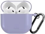 PURO ICON Silikon H&uuml;lle f&uuml;r AirPods 4, pink