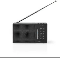 NEDIS RDFM1200BK, Nedis FM RADIO BATTERIE 1,5W / NEDIS RDFM1200BK SW RDFM1200BK