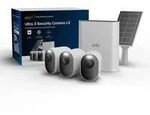 ARLO Ultra 3 Security Camera 3-cam kit+ Solar Panel